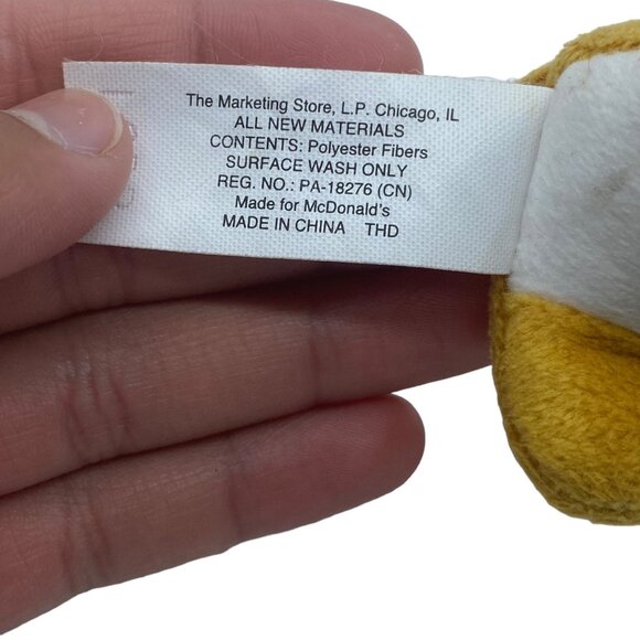 Ty Kipper Kangaroo Plush Toy 2021 McDonald's Promo 4”  Polyester Fibers - Picture 4 of 5